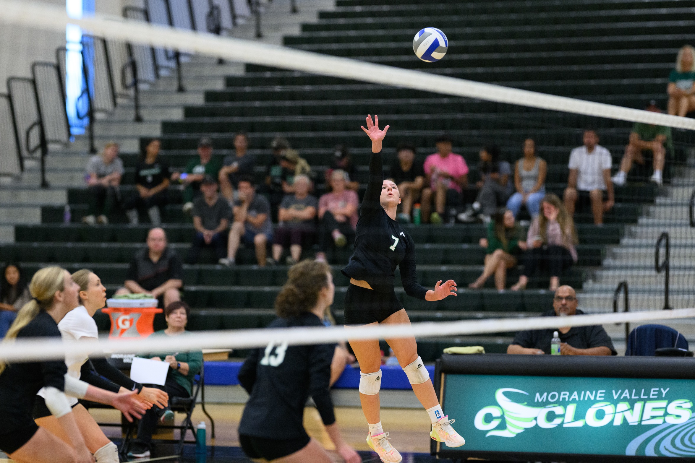 Cyclones battle hard but fall to Rock Valley in straight sets